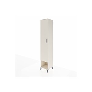 Hyperion Dolap 4 Raflı Tek Kapaklı Tek Askılı 44x44x243 Aytaşı-aytaşı