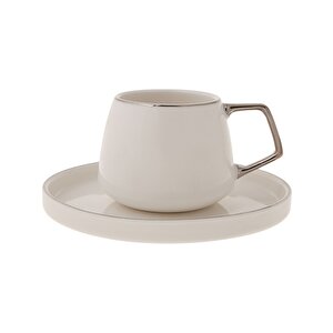 Saturn Platin 6 Kişilik Kahve Fincanı Takımı 100 Ml