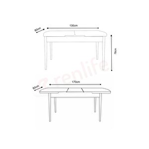 Açılabilir Masa Ahşap Masa Yemek Masası Mutfak Masası Kelebek Masa 6 Kişilik Masa ( Lüx Kemençe)