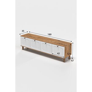Bohem Tv Üni̇tesi̇ 180 Cm Mdf Kapak