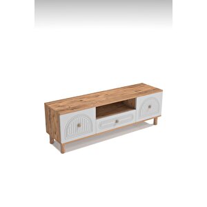 Bohem Tv Ünitesi 150 Cm N Çizgili Mdf Kapak