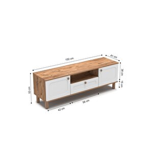 Bohem Tv Üni̇tesi̇ 150 Cm Mdf Kapak