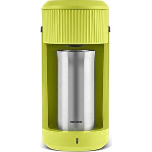 Mono Personal Filtre Kahve Makinesi Ve Inox Kişisel Termo Hediyeli Lime Green