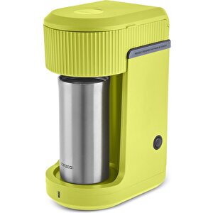 Mono Personal Filtre Kahve Makinesi Ve Inox Kişisel Termo Hediyeli Lime Green