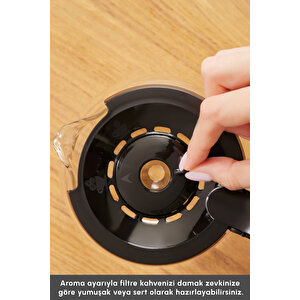 Hatır Plus Barista 6 In 1 Latte Cappucino Ve Közde Türk Kahvesi Makinesi Black Copper