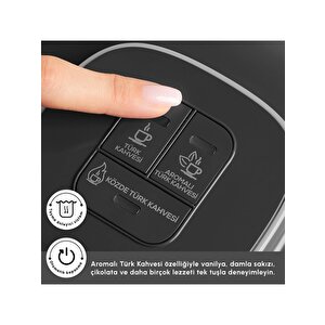 Hatır Neo Türk Kahve Makinesi Silver