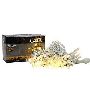 Ct-8501 10 Metre Gün Işığı Eklenebilir Dış Mekan Yılbaşı Süsü