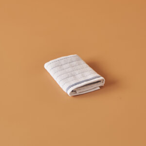 %100 Pamuk Belinda Yüz Havlusu Mavi (50x70 Cm) Mavi