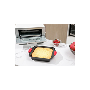 Karbon Siyah Çelik Orta Boy Fırın Tepsisi 24 X 30 X 7 Cm - 1 Adet