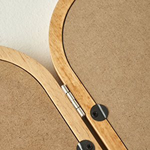 Nyla Çerçeve 3'lü Kahverengi (12x17 Cm) Kahverengi