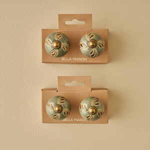 Fae Kulp 4'lü Gri (6,5x4x4 Cm)