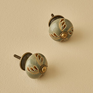 Fae Kulp 4'lü Gri (6,5x4x4 Cm)