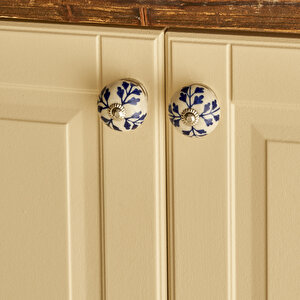 Edie Kulp 4'lü Mavi (6,5x4x4 Cm)