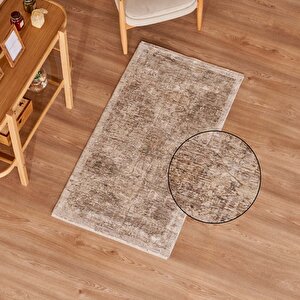 Zenvio Modern Halı Vizon (80x150 Cm) Vizon