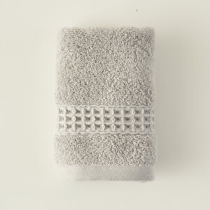 %100 Pamuk Peggy El Havlusu Gri (30x50 Cm) Gri Gri
