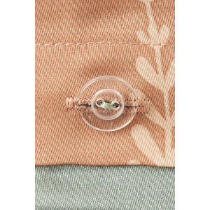 %100 Pamuk Saten Butterfly Çift Kişilik Nevresim Seti (200x220 Cm) Çok Renkli