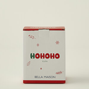 Hohoho Yılbaşı Stoneware Kupa (360 Cc) Çok Renkli