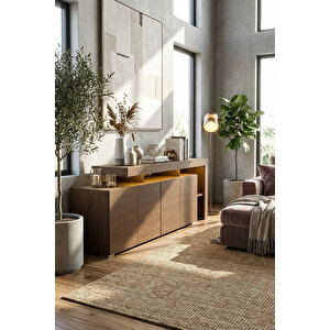 Luma Ledli̇ Konsol, Mati̇sse 1092 Ceviz