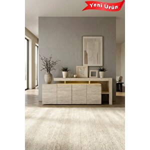 Luma Ledli̇ Konsol, Traverten Traverten