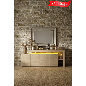 Luma Ledli̇ Konsol, Kli̇mpt 8621 Açık Meşe