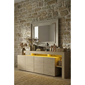 Luma Ledli̇ Konsol, Kli̇mpt 8621 Açık Meşe