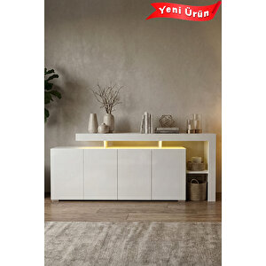 Luma Ledli̇ Konsol, Beyaz Beyaz