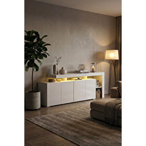 Luma Ledli̇ Konsol, Beyaz Beyaz