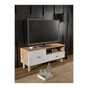 Bohem 105 Cm Mdf Kapak Tv Üni̇tesi̇, N Çi̇zgi̇li̇ Model Atlantik Çam