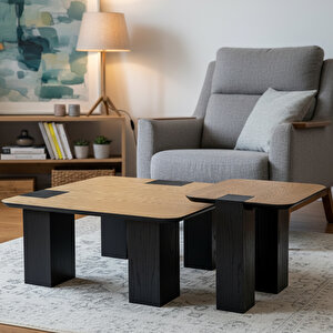 Lavanta İkili Orta Sehpa Seti