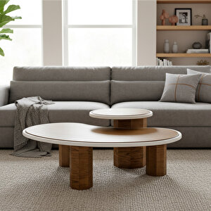 Trio İkili Orta Sehpa Seti