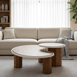 Trio İkili Orta Sehpa Seti