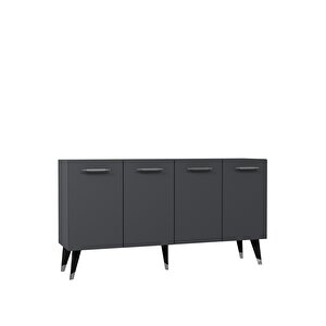 8224-128dd Kb150 Konsol,tv Üni̇tesi̇ ANTRASİT-GÜMÜŞ