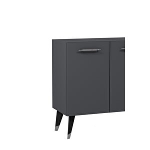 8224-128dd Kb150 Konsol,tv Üni̇tesi̇ ANTRASİT-GÜMÜŞ