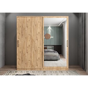 Life Sürgülü Gardırop Çam G.r.l_4_140cm 140 cm