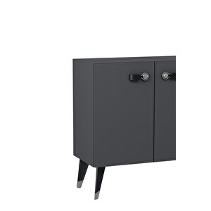 8222-64dd Kb150 Konsol,tv Üni̇tesi̇ ANTRASİT-GÜMÜŞ-SİYAH