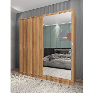 Life Sürgülü Gardırop Ceviz G.r.l_3_208cm 208 cm