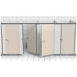 Tempo Islak Hacim 18 Mm Kabin Kapazlama Kapı Menteşe