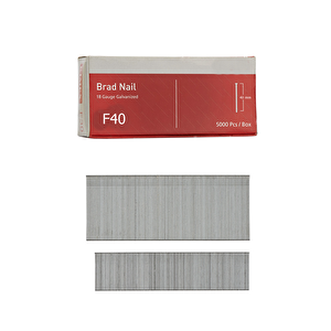 Havalı Tabanca Çivisi Başlı F40 - 40 Mm