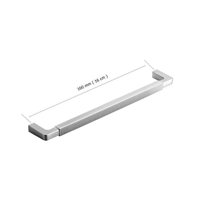 Z.320 Dolap Mobilya Kulp Süper Saten 160 Mm