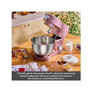Multichef Ultra 2000w 7 Litre Stand Mikser Rosegold (kıyma Çekme/sucuk-sosis/içli Köfte Aparatlı)
