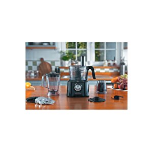 Karaca Mastermaid Power Max 11 In 1 Mutfak Robotu Shiny Black 2500 W