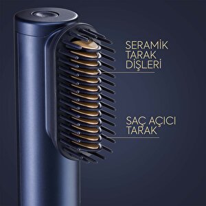 Saç Kurutma Ve Şekillendirme Seti Air Wand, Difüzör Başlık Dahil, 1600w, 3 Başlık, İyon Teknolojisi 3 Başlıklı Yuvarlak Uç