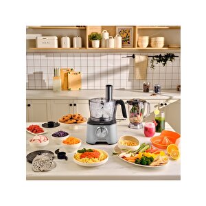 Mastermaid Power Max 11 In 1 Mutfak Robotu Cool Gray 2500w