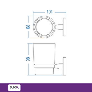 Natura Diş Fırçalık A.1104