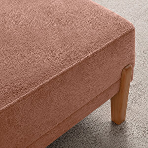 Eymense Mocha Plus Sırt Mekanizmalı Köşe Koltuk Pembe Sağ Köşe