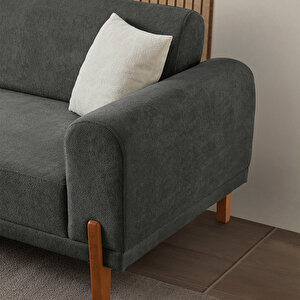 Eymense Mocha Plus Sırt Mekanizmalı Kanepe Antrasit