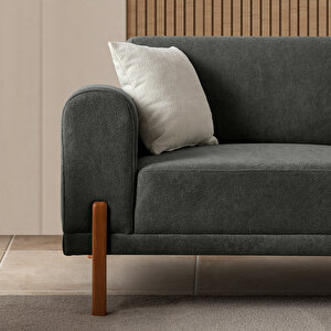 Eymense Mocha Plus Sırt Mekanizmalı Kanepe Antrasit