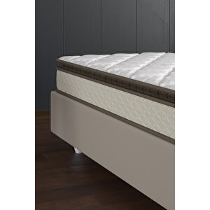 Sidney Premium Full Ortopedik Pedli Yatak Örme Kumaşlı Yatak