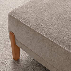 Eymense Mocha Plus Sırt Mekanizmalı Köşe Koltuk Sütlü Kahve Sol Köşe