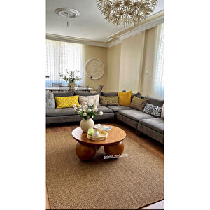 Orta Sehpa (üç Toplu) Açık Ceviz